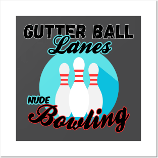 Gutter Ball Lanes Posters and Art